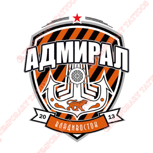 Admiral Vladivostok Customize Temporary Tattoos Stickers NO.7166
